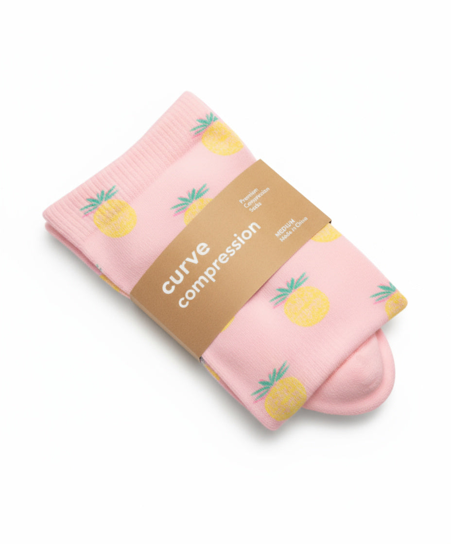 Curve Compression™ Wide-Calf Compression Socks