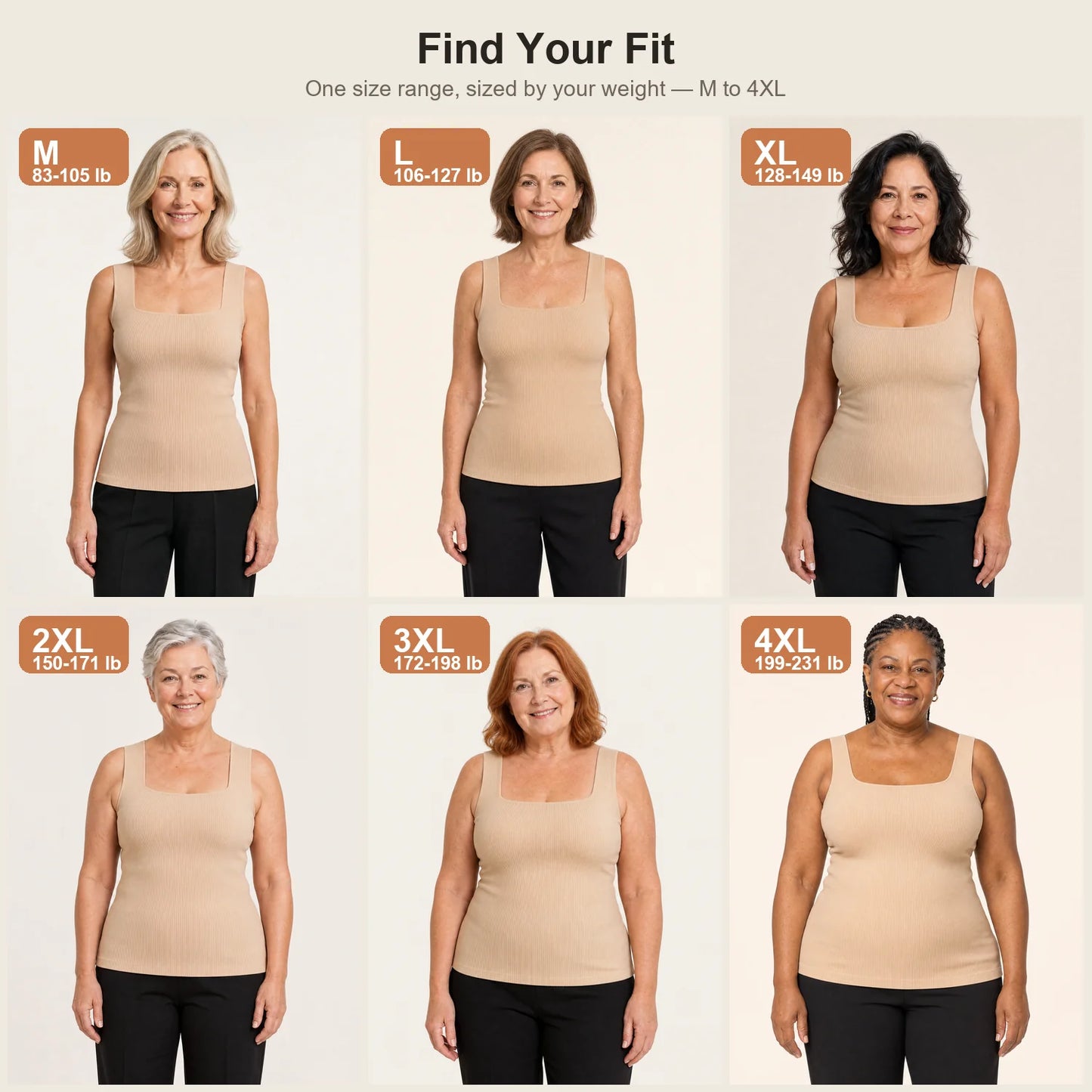 Curve Compression Front-Support Bra Tank (INTL)