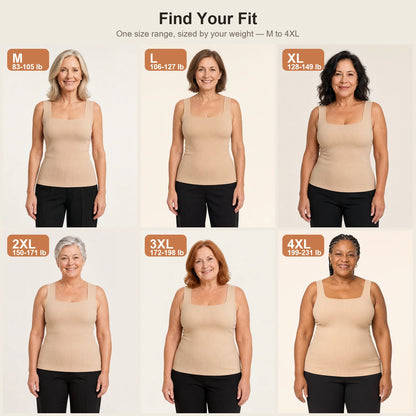 Curve Compression Front-Support Bra Tank (INTL)