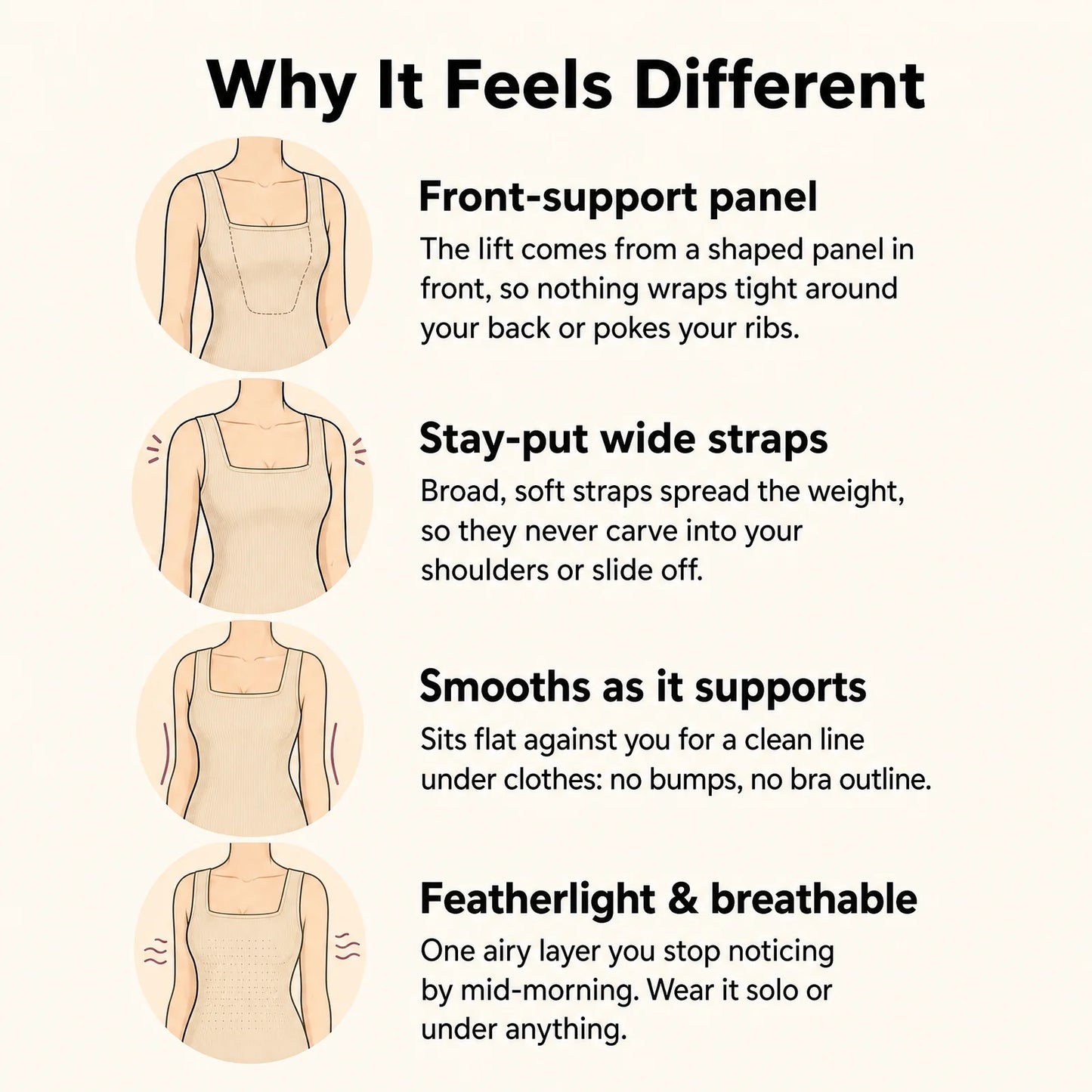 Curve Compression Front-Support Bra Tank (INTL)