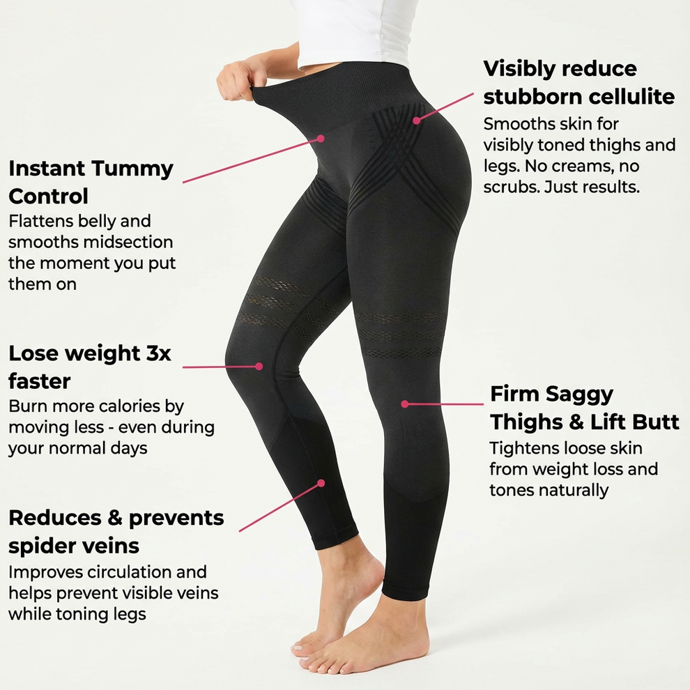 CURVE COMPRESSION™ 3D Sculpt Leggings 2.0 – Curve Compression