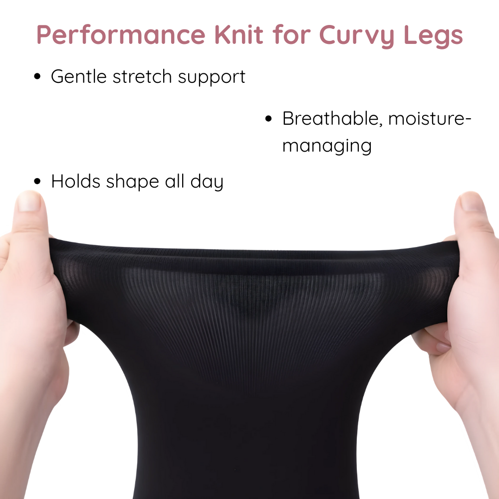 CurveCompression™ Wide-Calf Everyday Relief (15–19 mmHg)