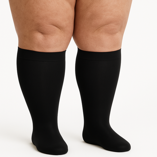 Curve Compression™ Wide-Calf Compression Socks