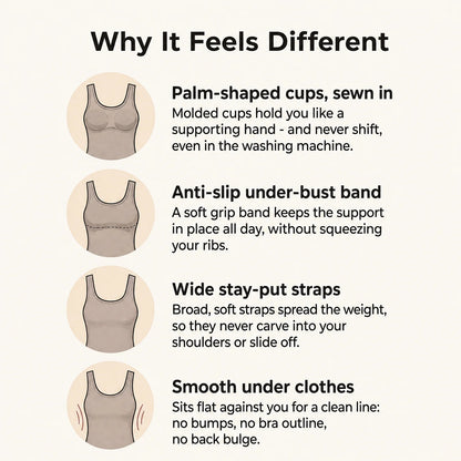 Why the Scoop-Neck Bra Tank feels different