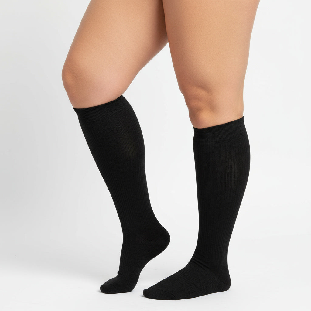 CurveCompression™ Wide-Calf Everyday Relief (15–19 mmHg)