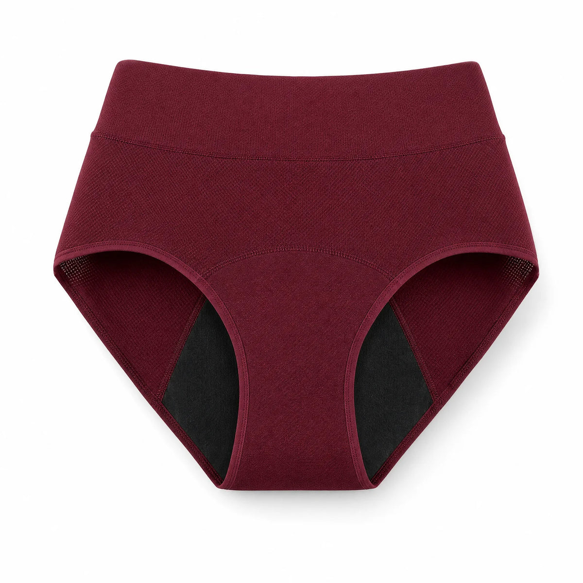 Burgundy Leakproof Brief
