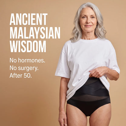 Ancient Malaysian wisdom. No hormones. No surgery. After 50.