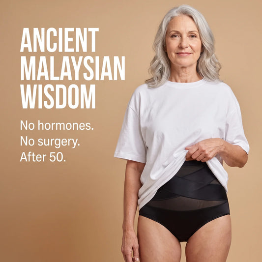 Ancient Malaysian wisdom. No hormones. No surgery. After 50.