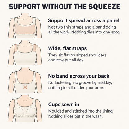Support without the squeeze - how the tank holds you