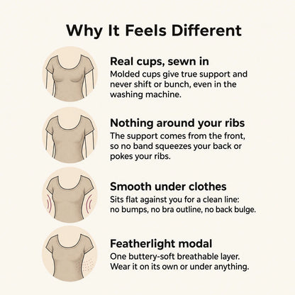 Why the Bra Tee feels different