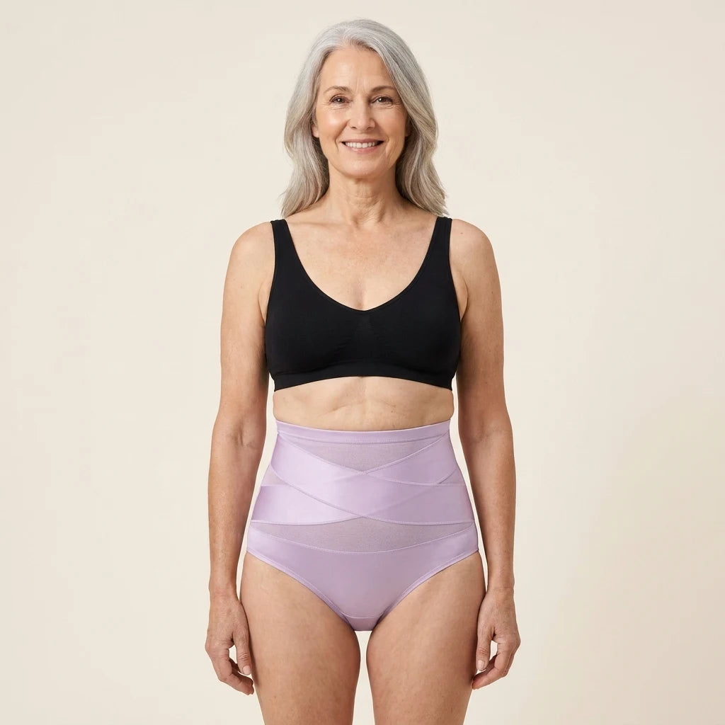 Lila Sculpt Brief - worn